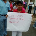 Marcha de maestros en Tuxtla Gutiérrez, contra la Reforma Educativa. Foto: Chiapas Paralelo