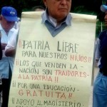 Es traición a la patria la reforma educativa acusaron los docentes. Foto: Chiapas Paralelo