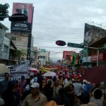 En domingo los maestros salieron a manifestarse en contra de la reforma educativa. Foto: Chiapas Paralelo