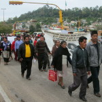 Integrantes de diversas organizaciones participaron en la manifestación.Foto: Carlos Herrera