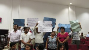 Habitantes del municipio de Parral exigen la destitución del alcalde de ese lugar. Foto: Sandra de los Santos/ Chiapas PARALELO.