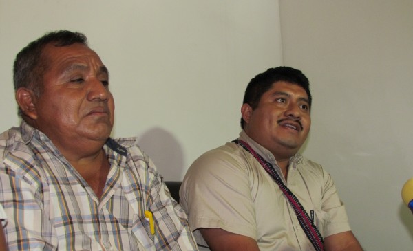 Viajaron varias horas desde Nueva Palestina, una comunidad enclavada en la región Selva para denunciar en Tuxtla, el incumplimiento de los acuerdos por parte del gobierno estatal y federal.