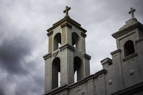 El templo de Santo Domingo es uno de los edificios que sobrevive del centro de la ciudad. Foto: Francisco López Velásquez/ Chiapas PARALELO.