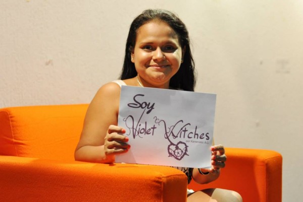 Ángeles Salinas, coordinadora de Ddsser participó en la primera reunión de "Violet witches". Foto: cortesía.