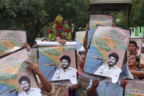 Mariano Abarca, líder asesinado del movimiento antiminero de Chicomuselo