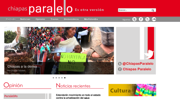 La afluencia a la web www.chiapasPARALELO.com ha sobrepasado la expectativa que teníamos como hacedores de este espacio de información y de análisis. 