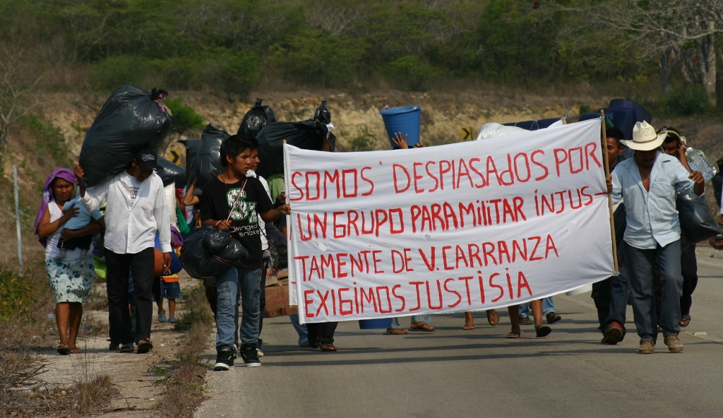Las personas afectadas por los desplazamientos forzados en Chiapas son en su mayoría indígenas y campesinos. Foto: Ángeles Mariscal/ChiapasPARALELO