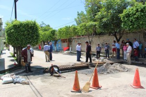 Dice que empezó  a hacer una reingeniería para ver de qué forma podía ahorrar algunos gastos para que pudiera tener recursos, ya no para la actividad preventiva, al menos para que pudiera atender los problemas correctivos como la reparación de fugas.