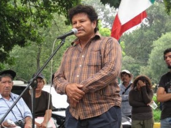 Mariano Abarca pugnaba porque la industria minera no dañara el medio ambiente en su natal Chicomuselo. Foto: Archivo Familia Abarca