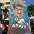Exigen liberación del profesor indígena Alberto Patishtán. Foto: Sandra de los Santos/ Chiapas PARALELO. 