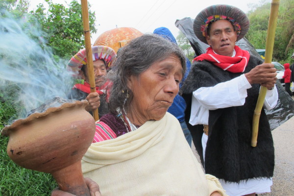 Sobrevivientes de Acteal demandan justicia contra los autores de la masacre de 1997. Foto: Ángeles Mariscal/Chiapas PARALELO