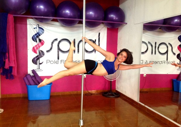 En agosto del 2011 creó Spiral Pole Fitness & Dance. Foto: Isaín Mandujano/Chiapas PARALELO