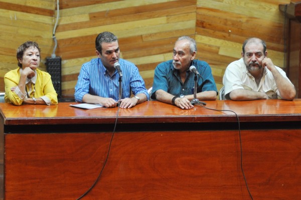 El director de Coneculta, Juan Carlos Cal y Mayor anunció el homenaje al artista. Foto: Cortesía/ Chiapas PARALELO. 