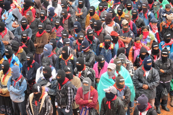 El EZLN ha incrementado su presencia en los últimos 20 años. Foto: Ángeles Mariscal/Chiapas PARALELO