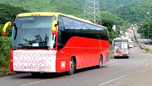 Tras varios meses de negociación, el gobierno de Chiapas les compró un predio de 176 hectáreas en donde ya empezaron a construir 121 viviendas para igual número de familias. Foto: Isaín Mandujano/Chiapas PARALELO