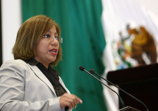 Diputada del PRD, Alejandra Soriano Ruíz. Foto: Congreso del Estado/ Chiapas PARALELO.