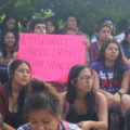 Alumnos de la UNACH cerraron las instalaciones de Ciudad Universitaria la noche del martes. Foto: Cortesía Chiapas PARALELO