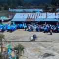 Asamblea en Mitzitón para crear la primera Policía Comunitaria en Chiapas. 