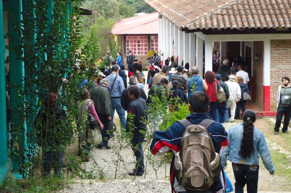 Asistentes a la Escuelita Zapatista. Foto: Gaspar morquecho