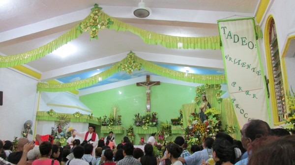 San Judas Tadeo es la imagen religiosa más celebrada después de la Virgen de Guadalupe.