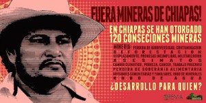 En Chiapas se ha conformado un movimiento contra la minería. 