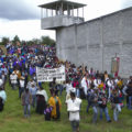 Pegrinación en pro de la libertad de Alberto Patishtán en el penal de San Cristóbal de Las Casas. Foto: Moysés Zúñiga/Chiapas PARALELO