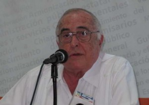 César Corzo Velasco, Secretario de la Función Pública en Chiapas. 