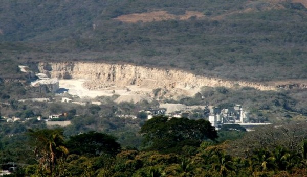 Cales y Morteros del Grijalva SA de CV, podría ser cerrada a futuro: Semarnat. Foto: Isaín Mandujano/Chiapas PARALELO