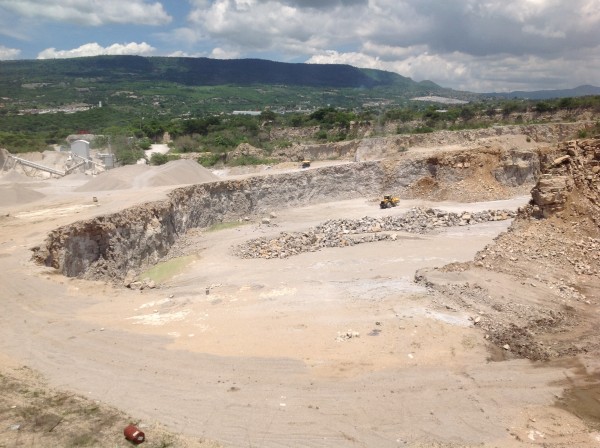 Aspecto de la afectación que la empresa Cales y Morteros del Grijalva ha ocasionado en la Reserva Cañón del Sumidero. Foto: Isaín Mandujano/Chiapas PARALELO