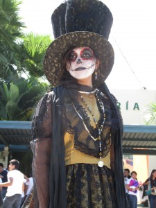 La catrina. Foto: Sandra de los Santos/ Chiapas PARALELO.