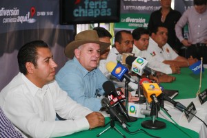 Manuel Francisco Pariente Gavito en su presentación como presidente del Patronato de la Feria Chiapas el pasado miércoles 6 de noviembre. Foto: Archivo/Chiapas PARALELO