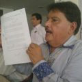 Unos 40 MMDP en irregularidades, las primeras auditorías a Sabines: Culebro Borrayas Presenta el abogado Horacio Culebro Borrayas, la documentación que entregó la Auditoría Superior de la Federación a la PGR y el juez federal de la causa contra Sabines: Foto: Isaín Mandujano/Chiapas PARALELO