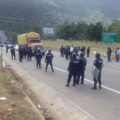 Bloqueo de carretera en la autopista Tuxtla-San Cristóbal. Foto: Archivo/Chiapas PARALELO