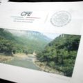Carpeta con el Proyecto Hidroeléctrico Chicoasén II.