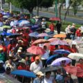 Maestros de la CNTE en Chiapas. Foto: Archivo Chiapas PARALELO