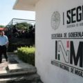 Migrantes de Haiti presuntamente están incomunicados en estación del INM en Palenque. Foto: Cortesía