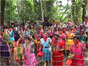 Mujeres zapatistas. Foto: Archivo Medios libres