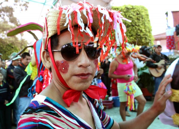 Danzante de Ixtacomitán, Comparsa de El Carnaval. Foto: Fermín Ledesma