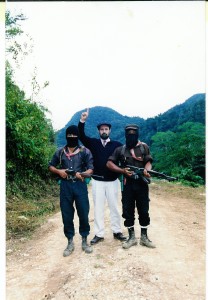 El español Nafia o Aureliano Pérez Yruela, cuando intentó hacer alianza con el EZLN. Foto: Cortesía