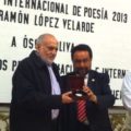 El poeta chiapaneco, Oscar Oliva, Premio Internacional de Poesía “Ramón López Velarde” 2013