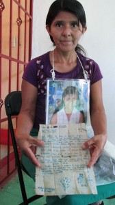 Lidia Diego originaria de Guatemala busca a su hija. La última vez que tuvo contacto con ella estaba Benemerito de las Américas, Chiapas. Foto: Sandra de los Santos/ Chiapas PARALELO.