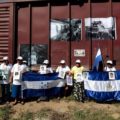 Madres de migrantes desaparecidos en México hace una parada en Palenque, Chiapas. Foto: Agencias