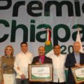 Entrega del Premio Chiapas en el 2013. Foto: Archivo.