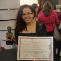 Rosa Vázquez Jiménez fue reconocida por el proyecto “Mi amiga la lectura”. Foto: Cortesía/Chiapas PARALELO