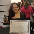 Galardonan a joven estudiante de la UNACH Rosa Vázquez Jiménez fue reconocida por el proyecto “Mi amiga la lectura”. Foto: Cortesía/Chiapas PARALELO
