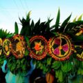 Tradiciones de Chiapas Un enrame de Joyonaqué (ramillete zoque), de la Fiesta Grande de Chiapa de Corzo. Foto: Laura Fernández/Chiapas PARALELO
