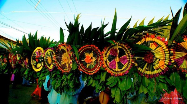 Un enrame de Joyonaqué (ramillete zoque), de la Fiesta Grande de Chiapa de Corzo. Foto: Laura Fernández/Chiapas PARALELO