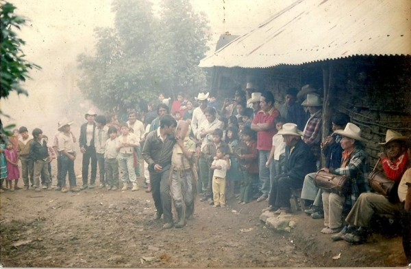 Danzas y rituales en Ocotepec. Foto: Cortesía Rokero Miguel