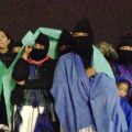 Familia del EZLN en el evento del 20 aniversario 01