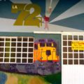  Recepción de "La 72 Hogar-Refugio para Personas Migrantes". Mural y Foto: Saúl Kak